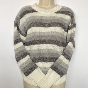 SO Striped Sweater- Size Medium